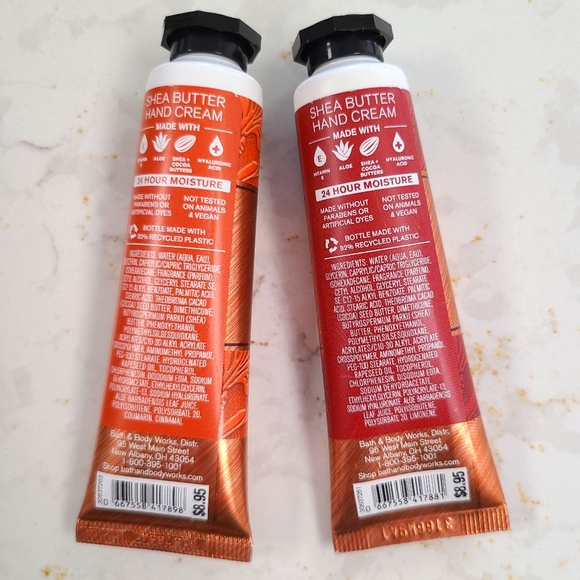 🔥FIRE 50% OFF SALE🔥🤲🧴NWT‼️ Bath & Body Works Pair of Shea Butter Hand Creams - Picture 3 of 8